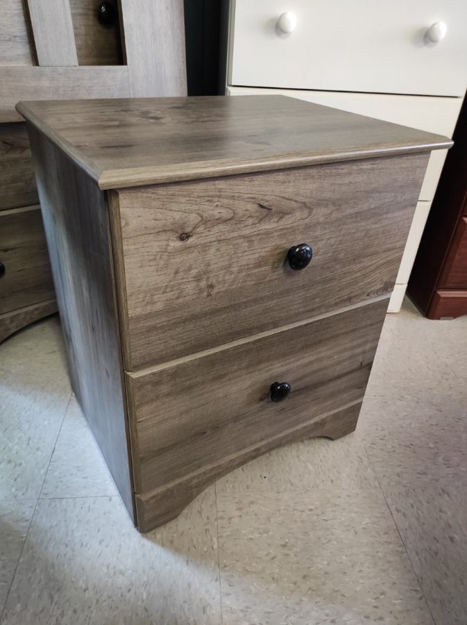 Weathered Gray Nightstand Roth & Brader Furniture