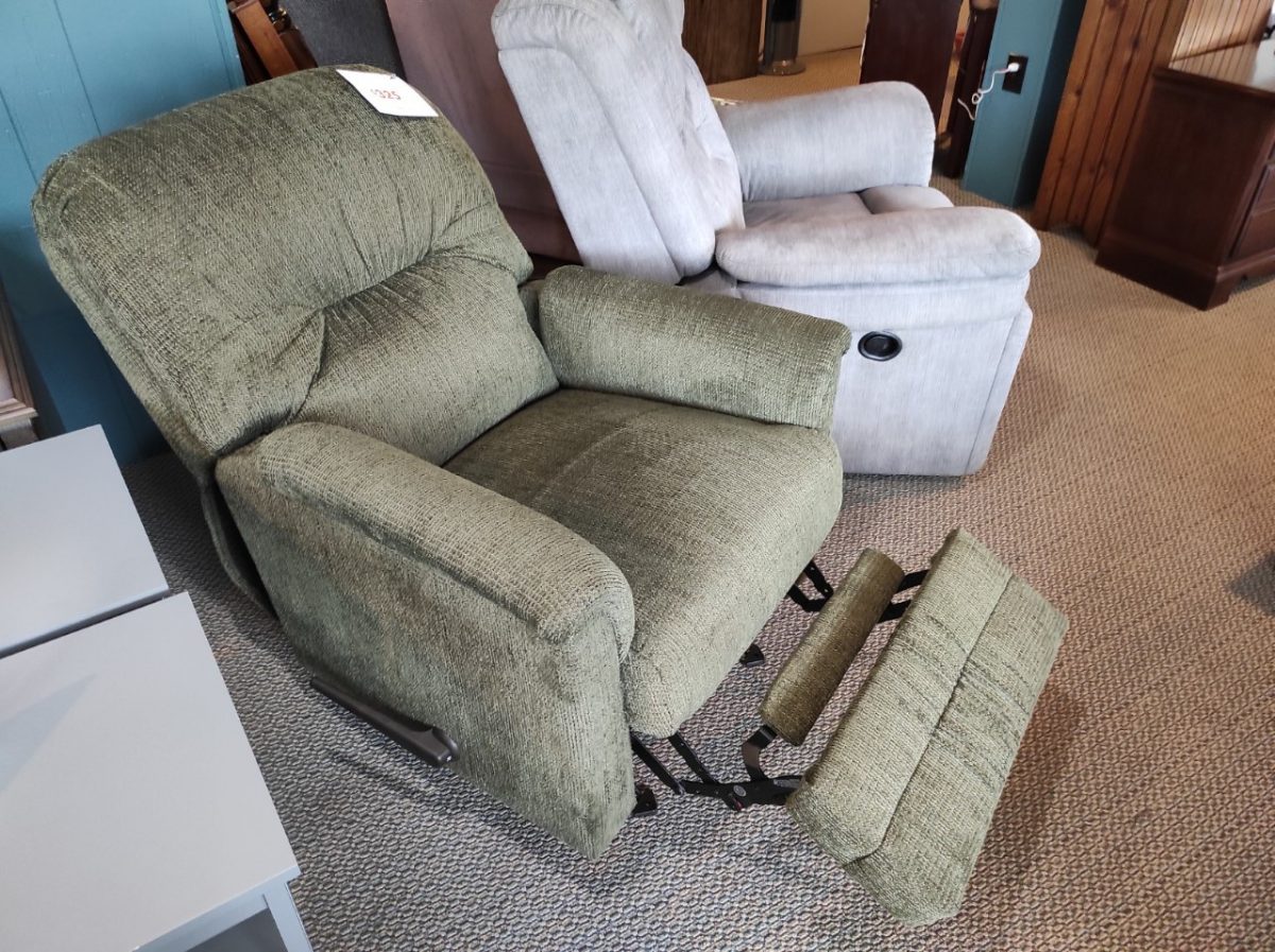 Radar Green Recliner Roth & Brader Furniture