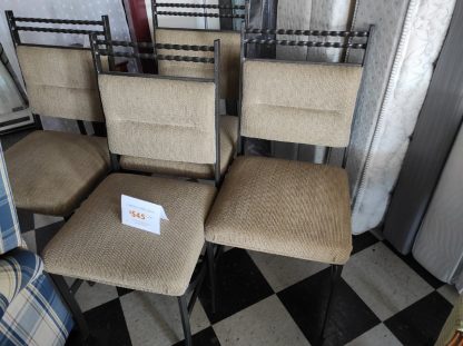 4 Metal Chairs