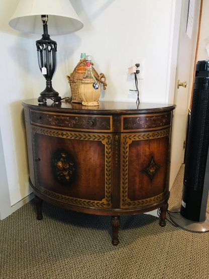 Half Moon Decorative Hall Chest - Image 5