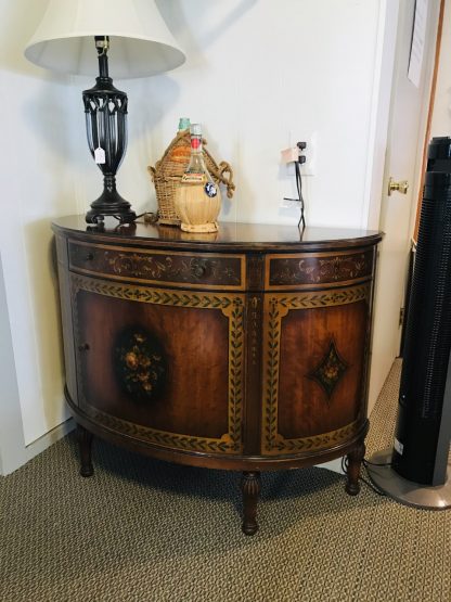 Half Moon Decorative Hall Chest