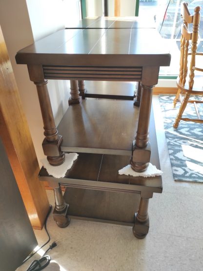 Warm Brown Coffee And End Table Set - Image 4