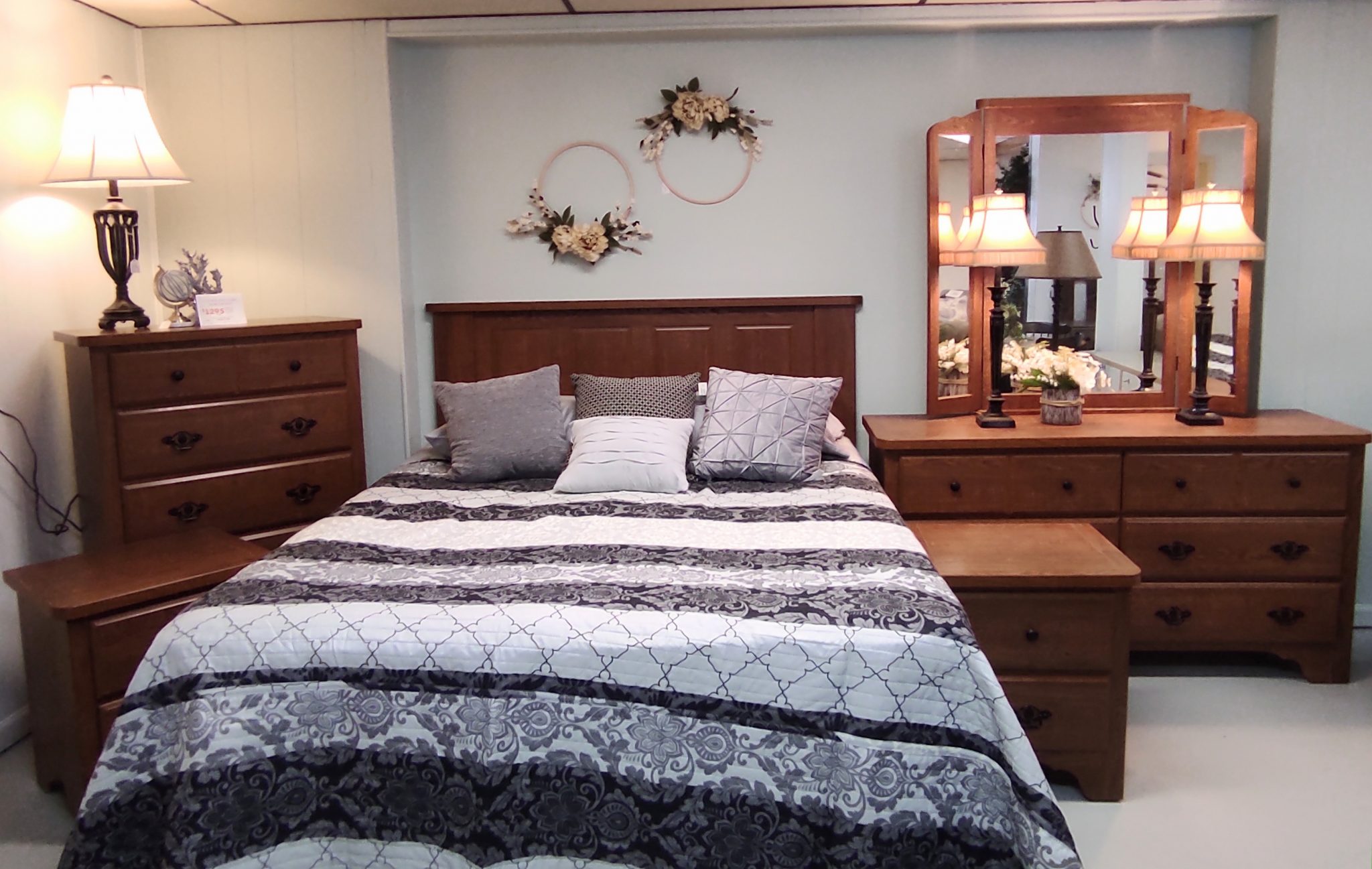 Cinnamon Colored Cottage Bedroom Suite Roth & Brader Furniture
