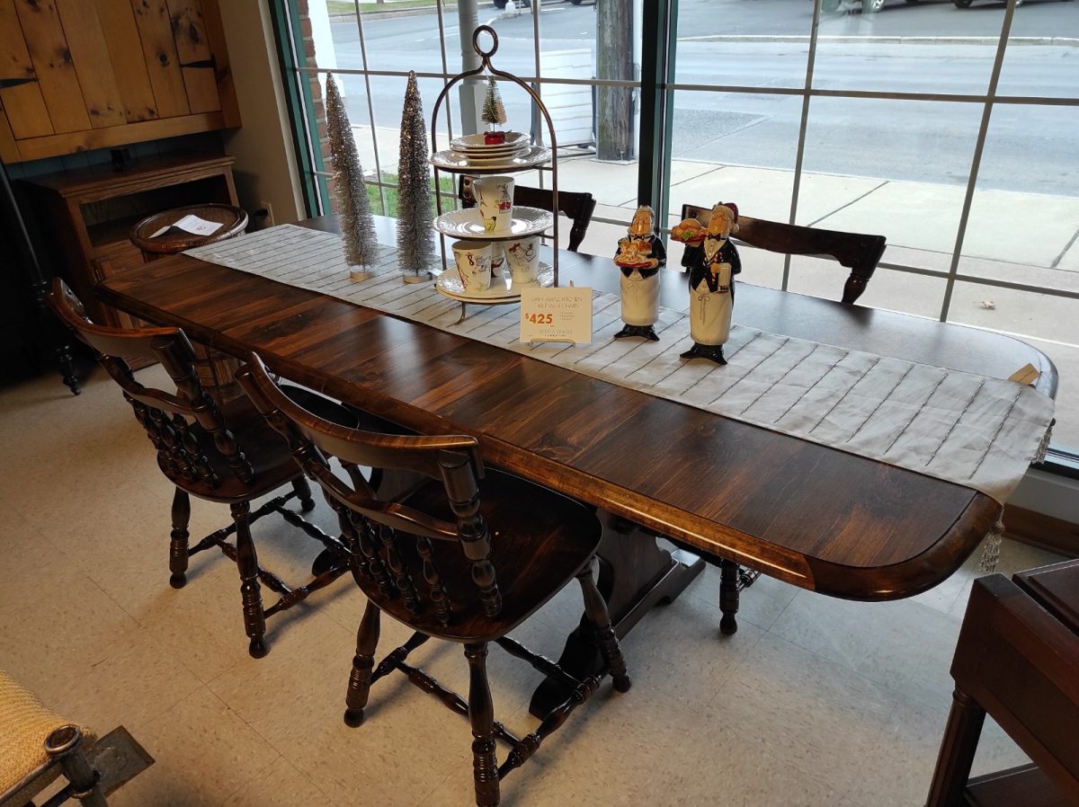 Dark Maple Kitchen Table Roth & Brader Furniture