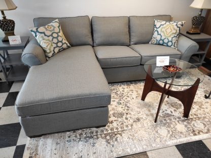 Gray Sectional With Chaise End By Flexsteel