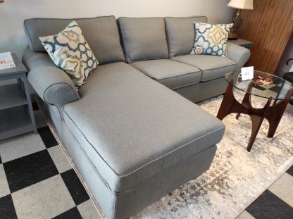 Gray Sectional With Chaise End By Flexsteel - Image 2