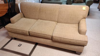 Queen Size Tan Sofa Bed By Drexel
