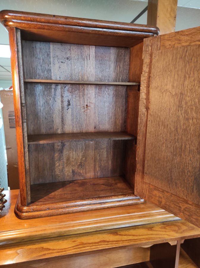 Antique Oak Medicine Roth & Brader Furniture
