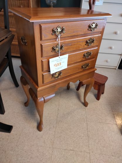 Oak Jewelry Cabinet