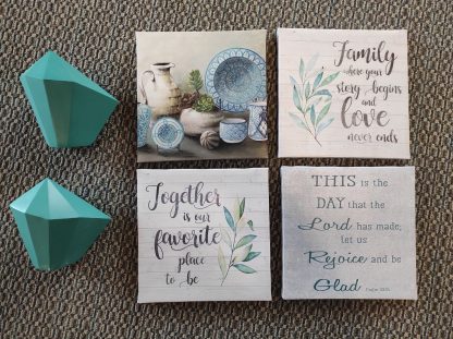Set Of 4 Canvas Wall Prints