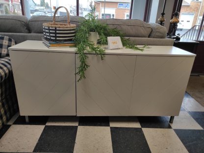 White Contemporary Tv Stand - Image 4
