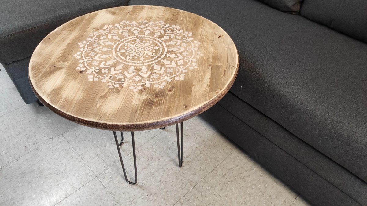 Boho Style End Table Roth & Brader Furniture