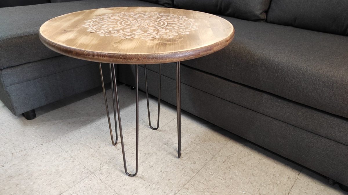 Boho Style End Table Roth & Brader Furniture