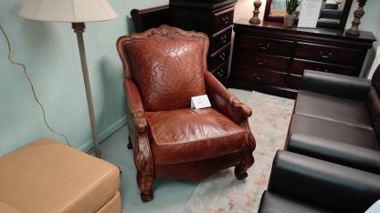 leather recliner