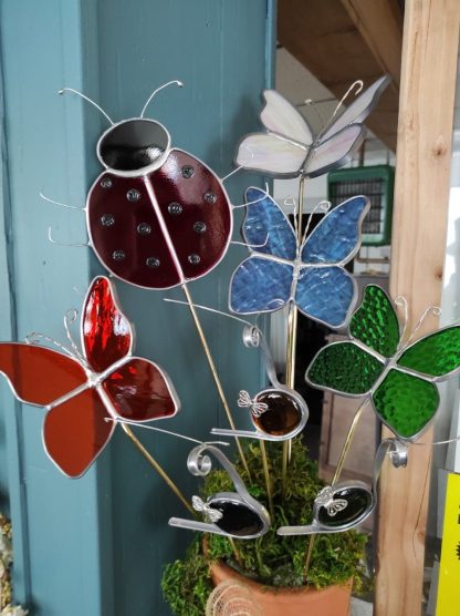 Butterfly & Ladybug Stained Glass - Image 2