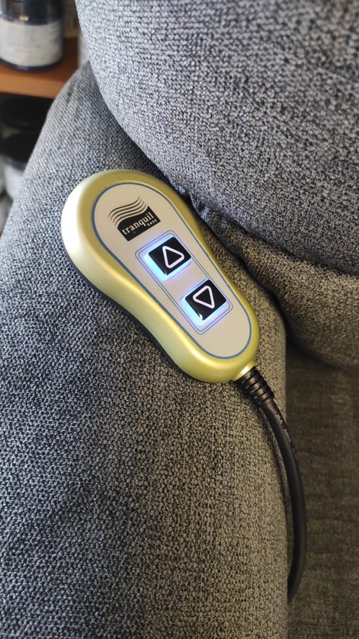 Charcoal Gray Lift Chair By Tranquil Ease Roth & Brader Furniture