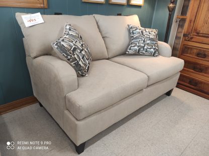 New! Grassland Beige Sofa, Loveseat & Ottoman Set - Image 4