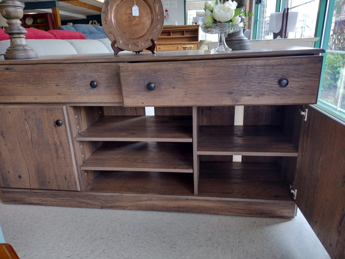 Rustic Oak Tv Stand Roth & Brader Furniture
