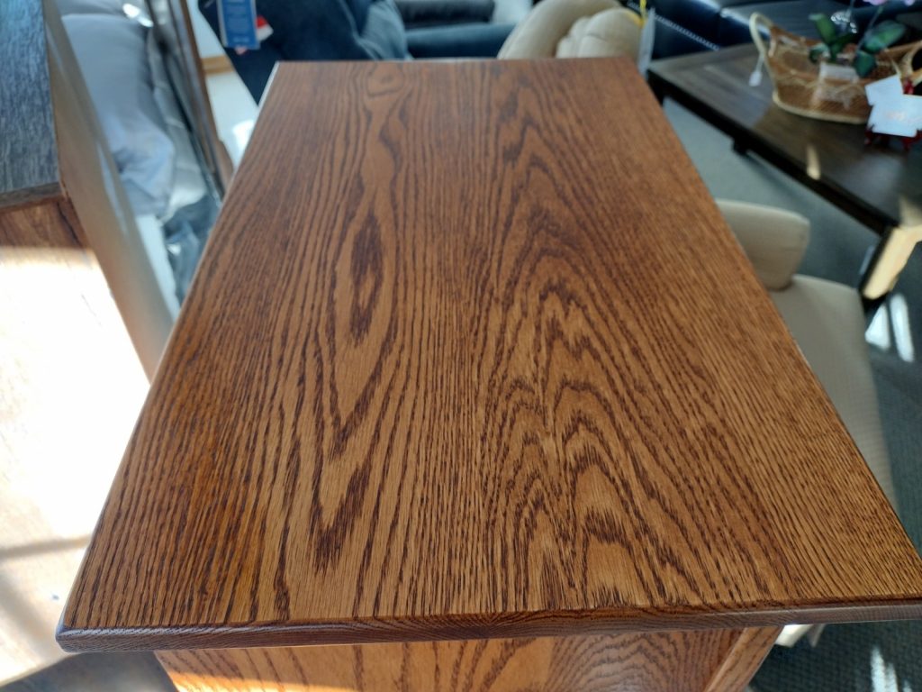 HARDWOOD OAK JELLY CUPBOARD