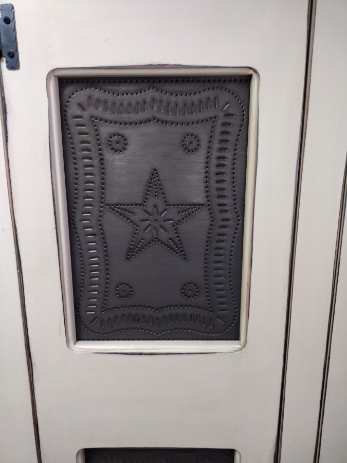 Tall Antique White Pantry Roth & Brader Furniture