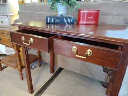Dark Cherry Hall Table - Image 4