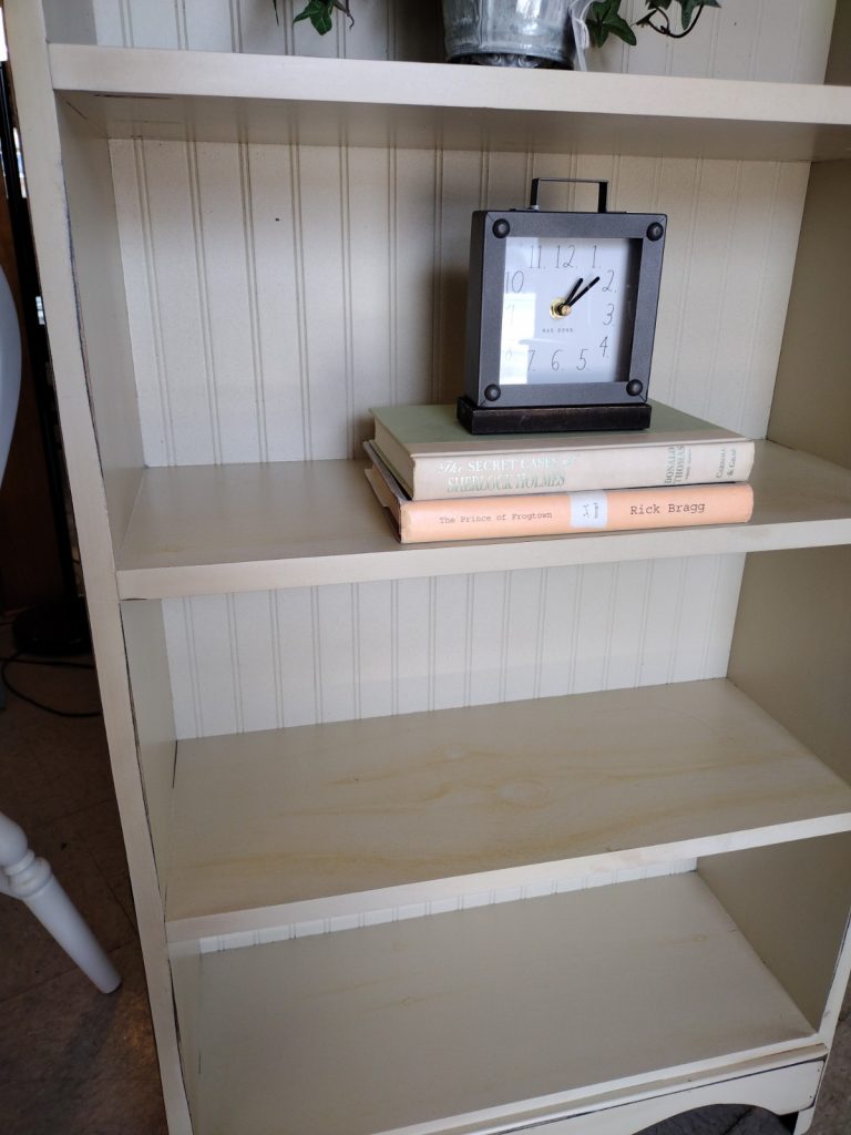 Antique White Bookcase Roth & Brader Furniture