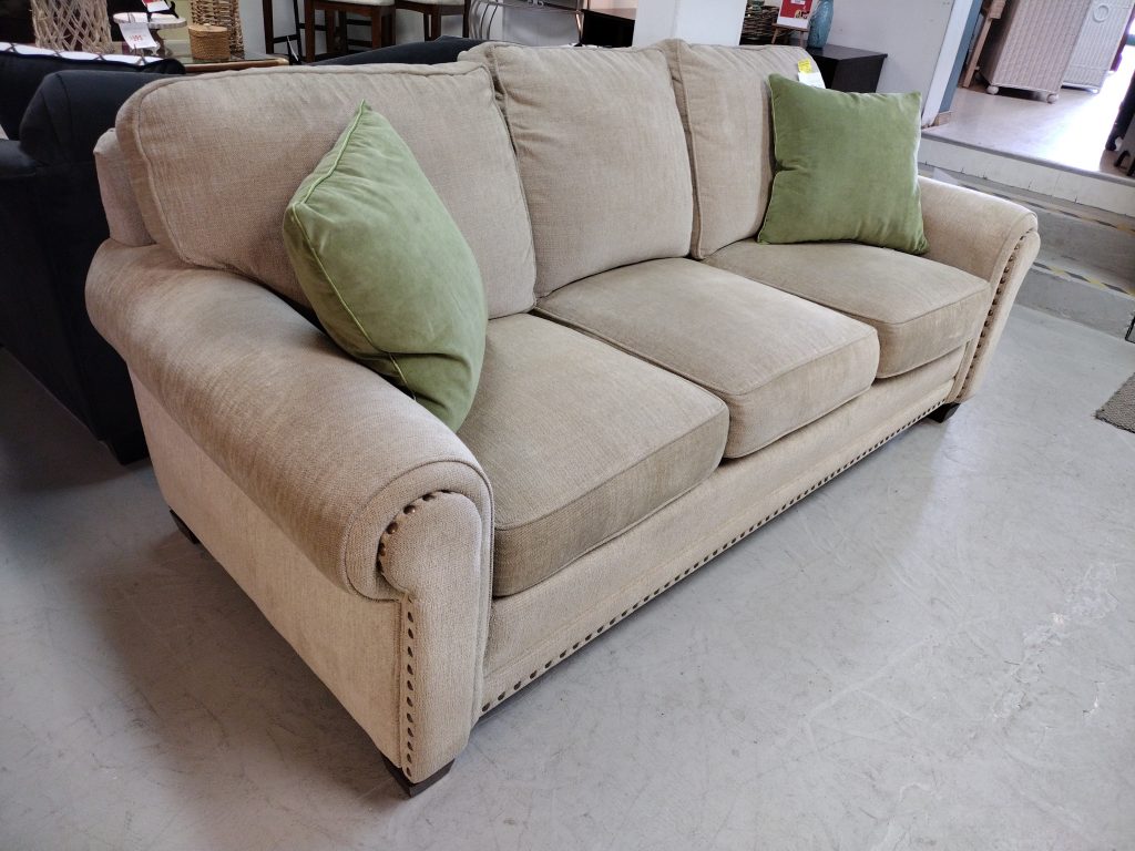 Beige Smith Brothers Sofa Roth & Brader Furniture