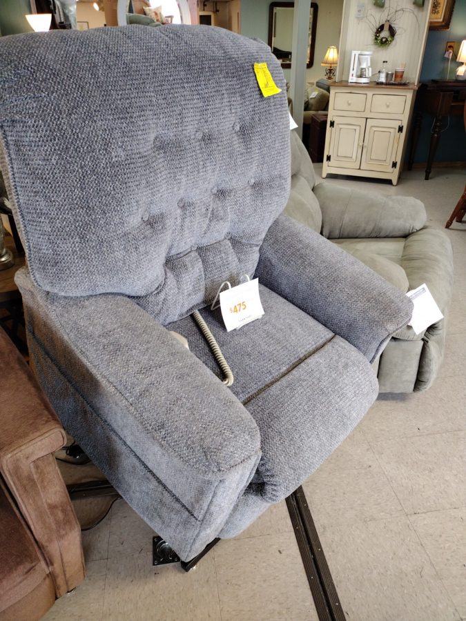 Gray Lift Chair Made By Pride Roth & Brader Furniture