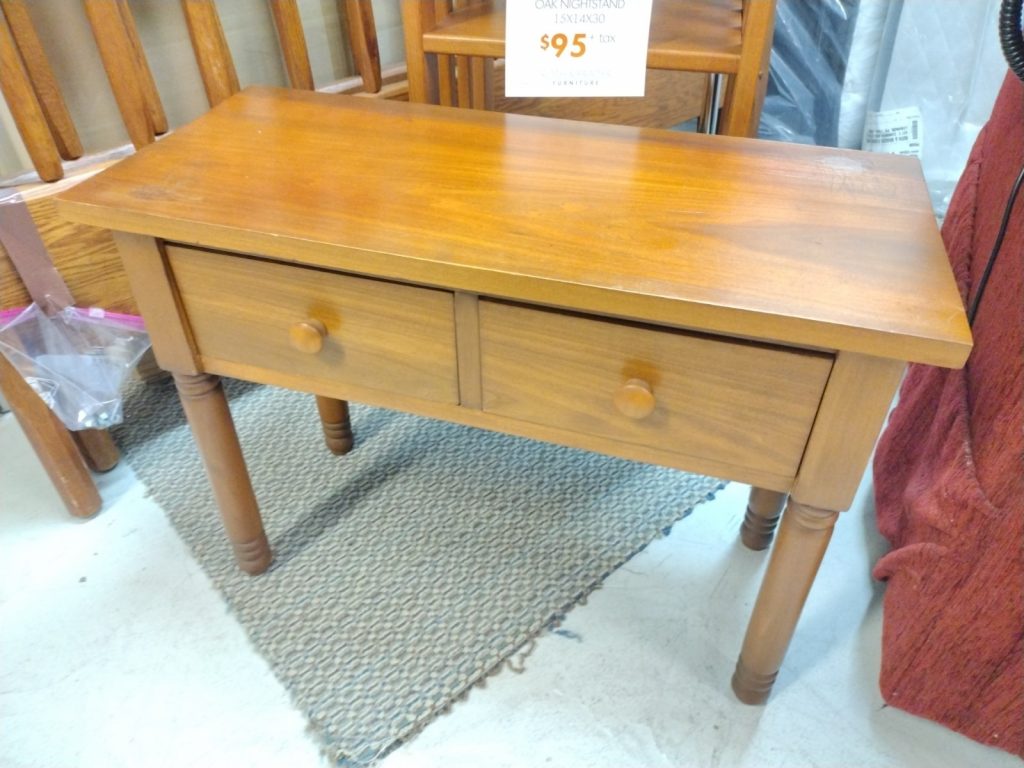 Small Storage Table Roth & Brader Furniture