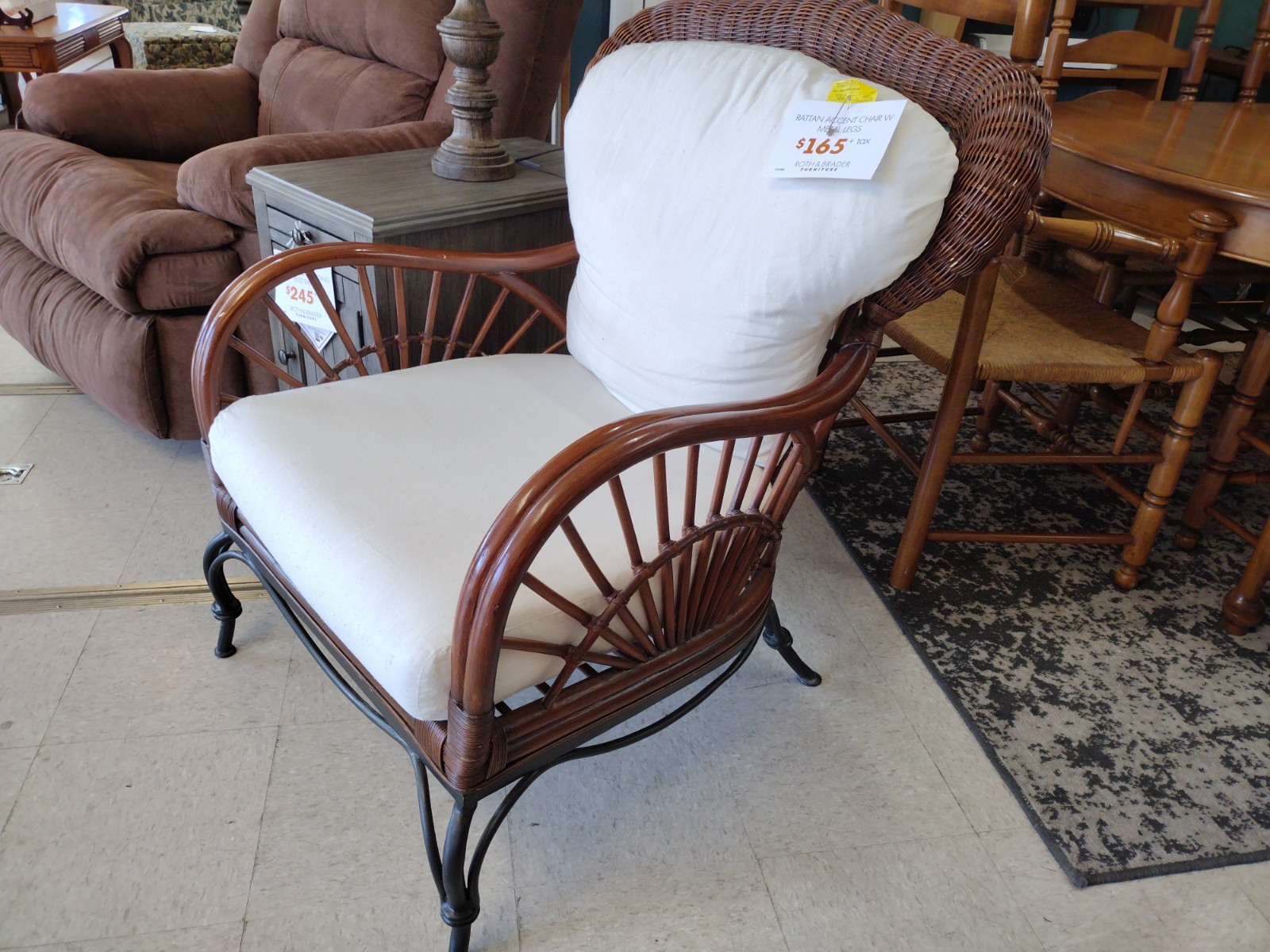 Rattan Accent Chair | Roth & Brader Furniture