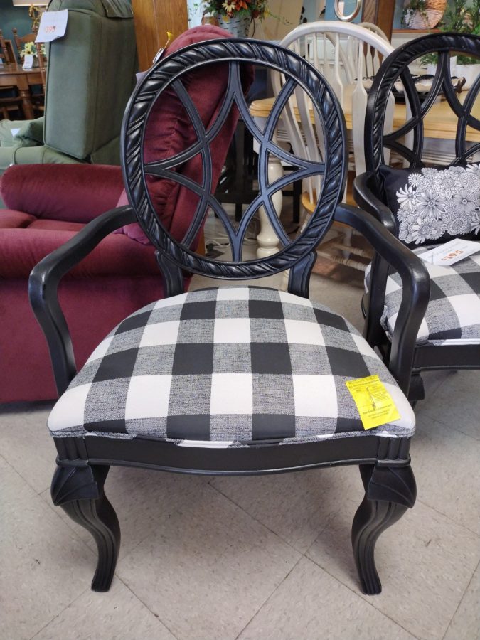 Black Accent Chair Set Roth & Brader Furniture