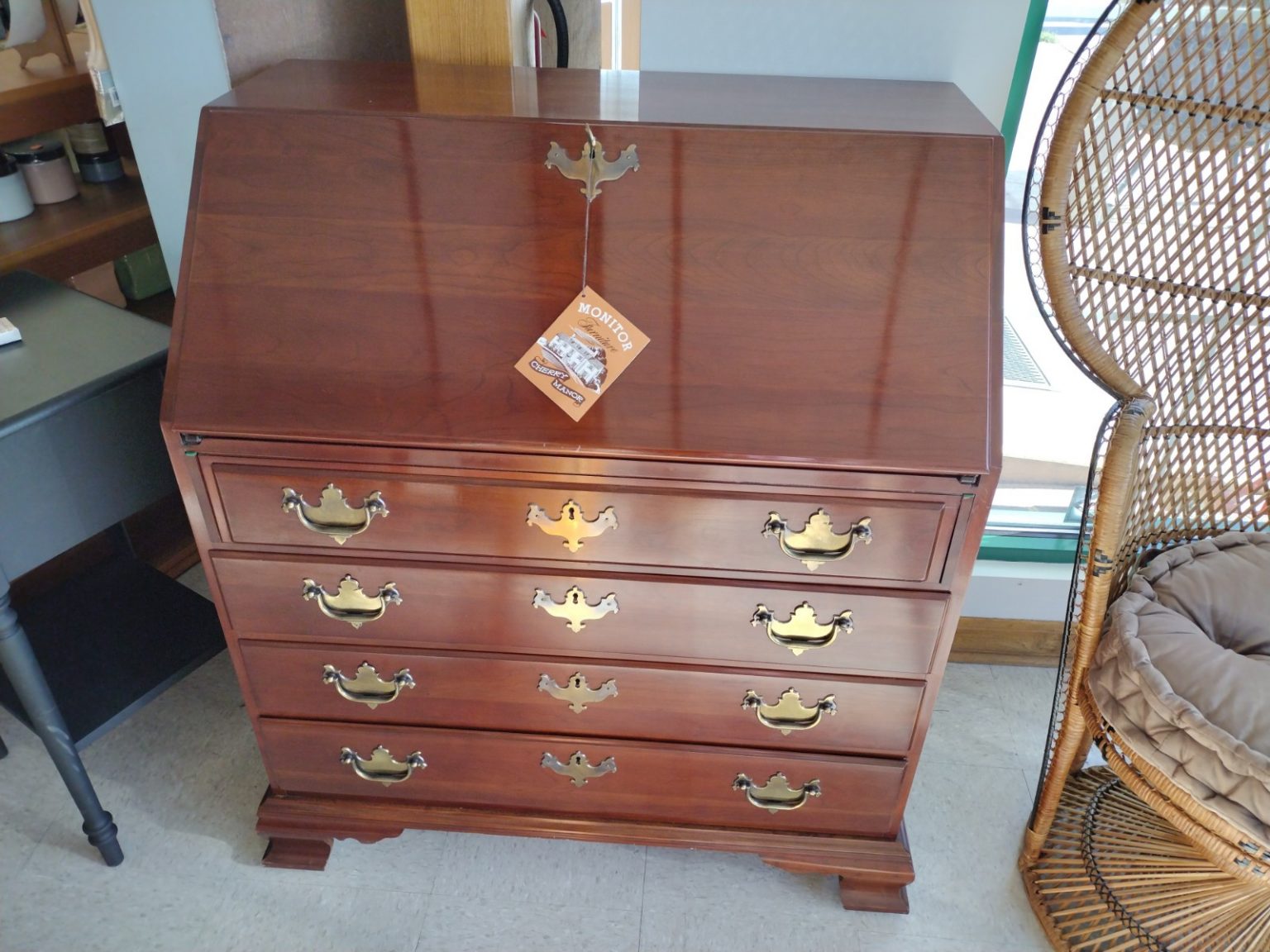 Cherry Secretary Desk Roth & Brader Furniture