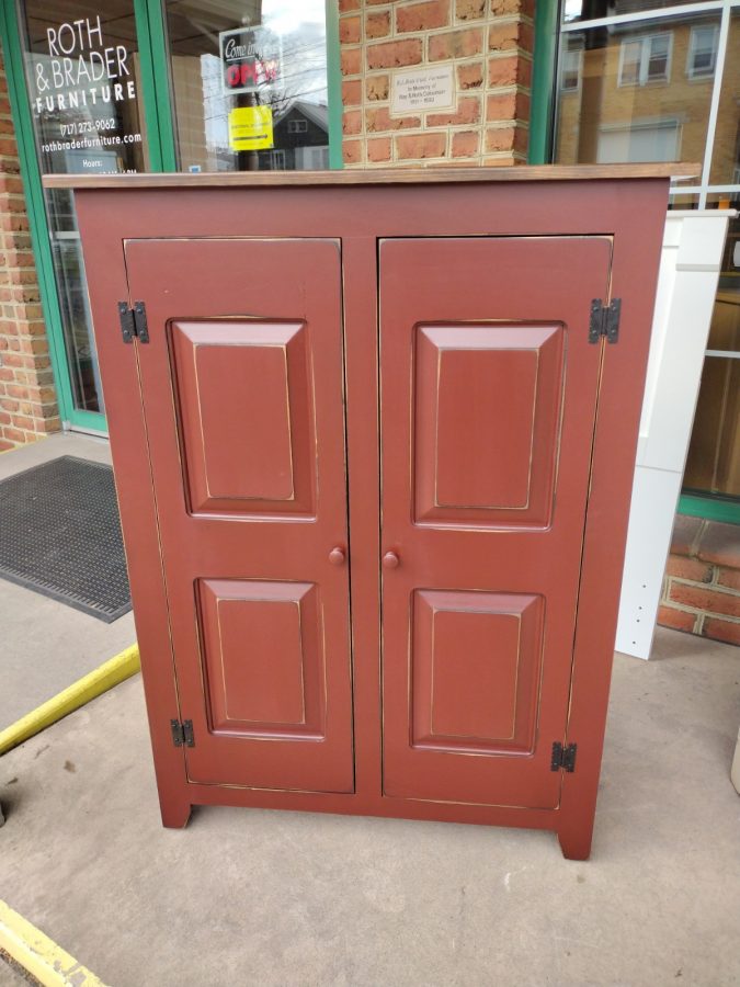 Burgundy Pantry Storage Roth & Brader Furniture