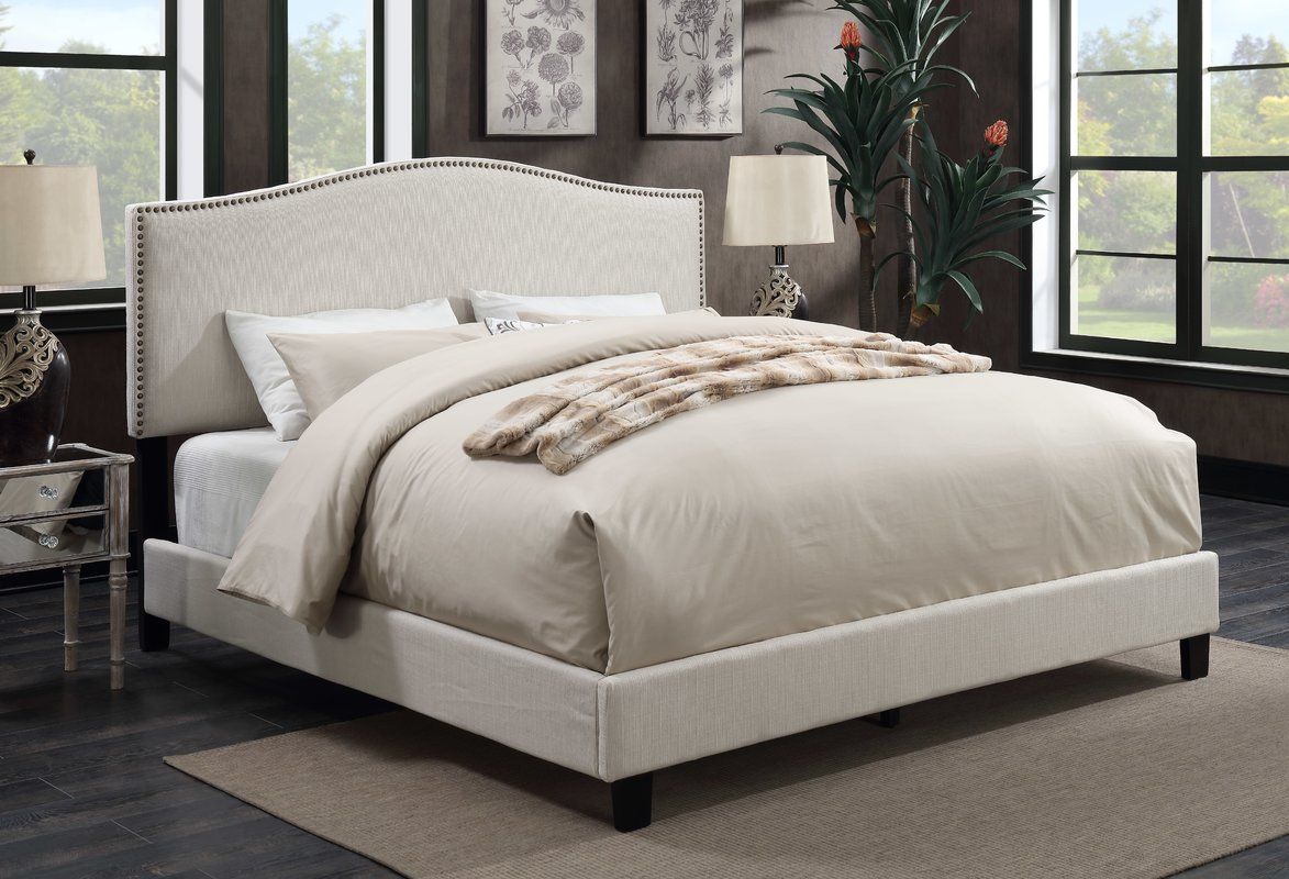 Gray Queen Size Platform Bed Set | Roth & Brader Furniture