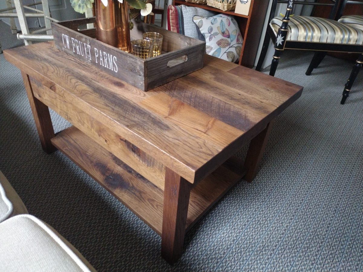 Rustic Style Coffee Table Roth & Brader Furniture