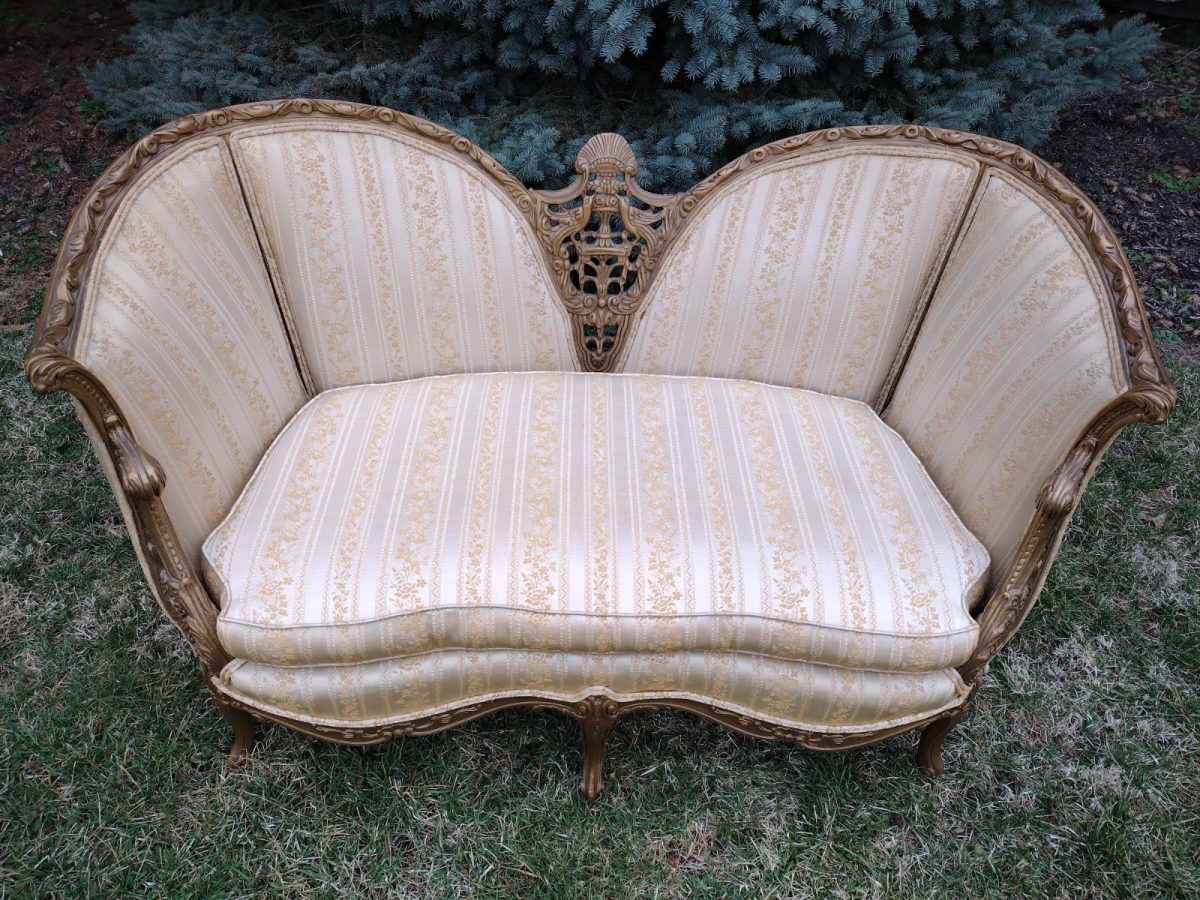 Victorian Loveseat Rental Roth & Brader Furniture