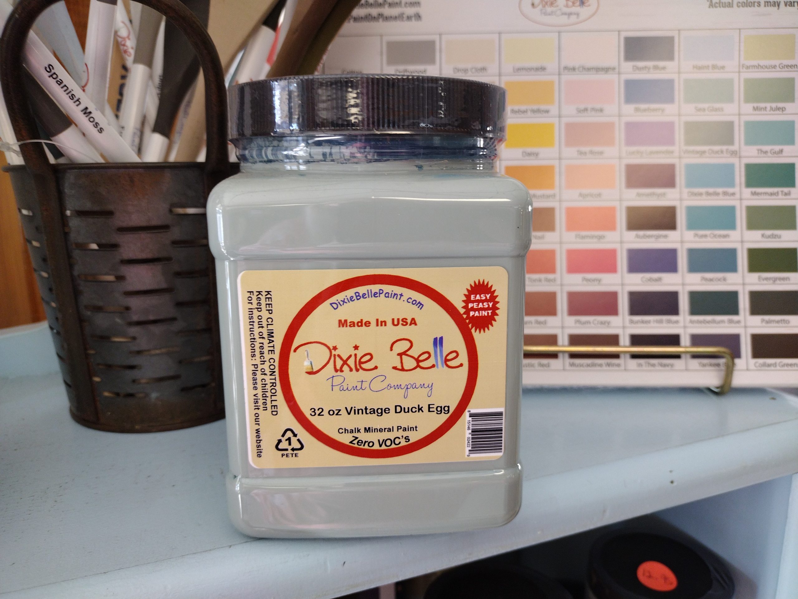 Dixie Belle Chalk Paint Vintage Duck Egg 32oz FREE SHIPPING! Roth