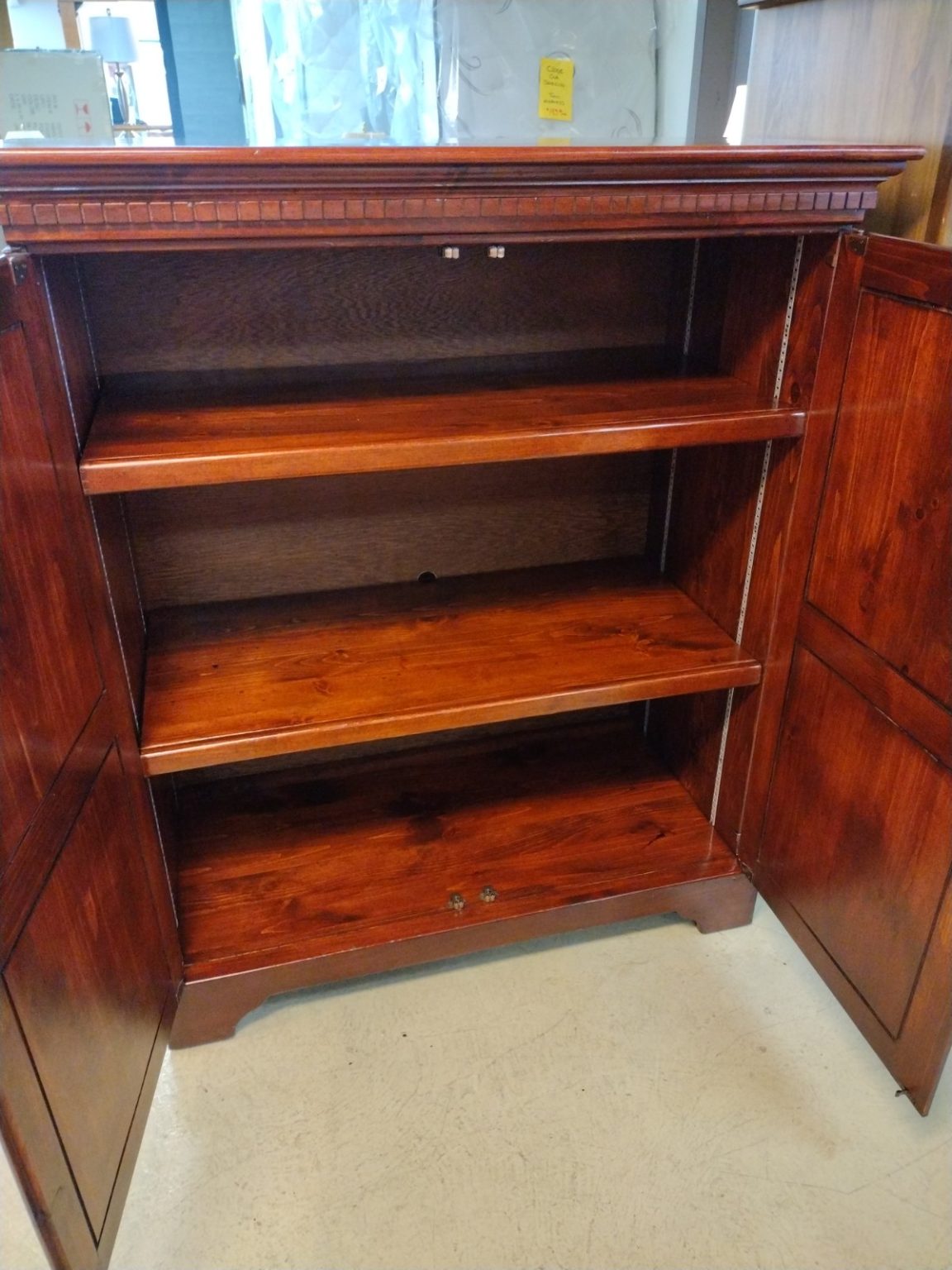 Cherry Finish Storage Roth & Brader Furniture