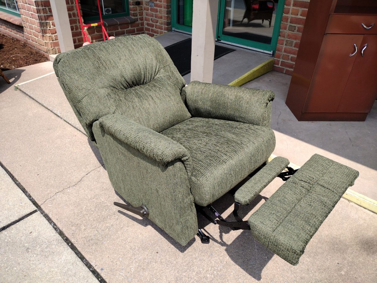 Olive Green Recliner Roth & Brader Furniture