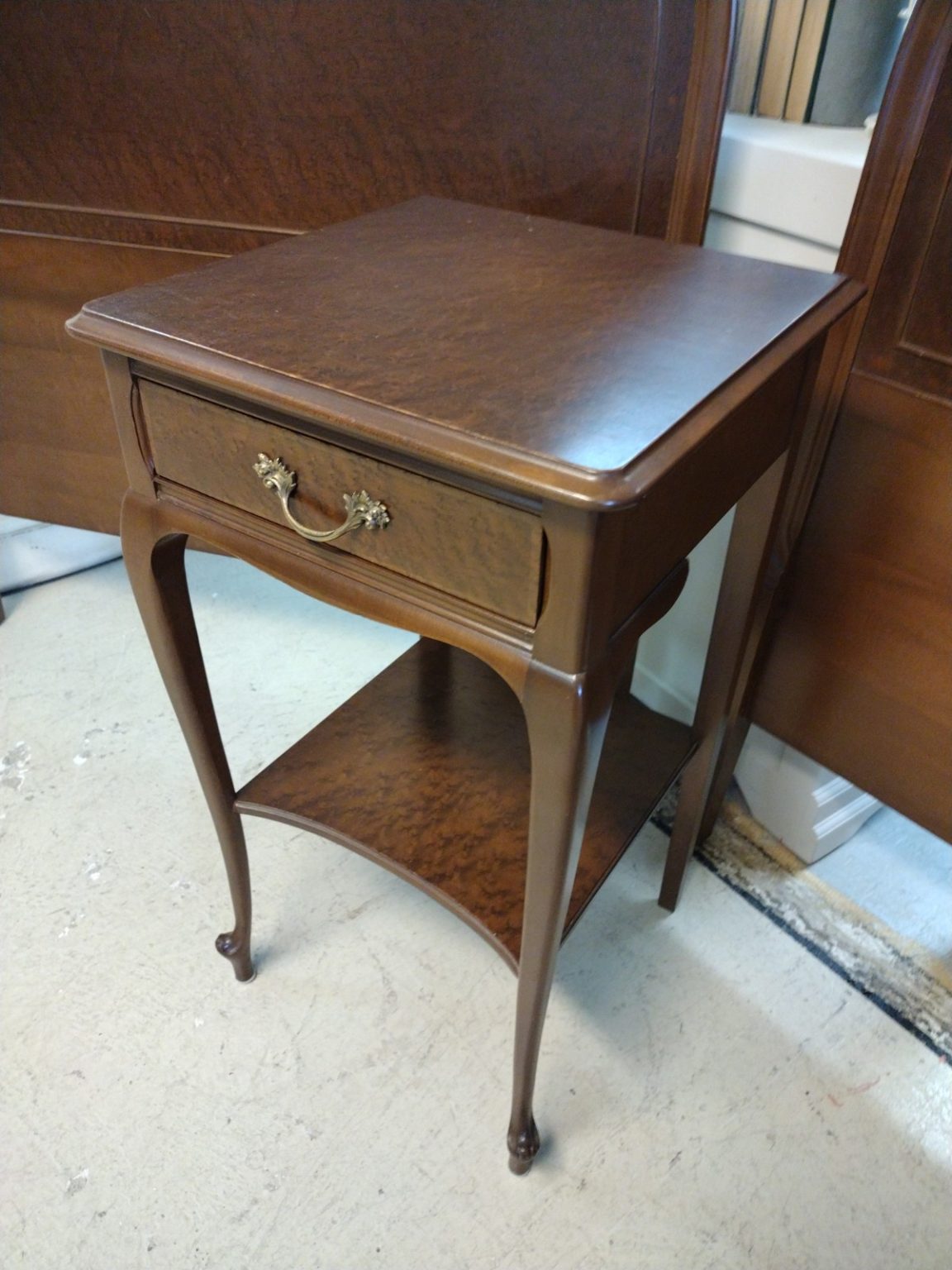 Antique Bird's Eye Maple Bedroom Set Roth & Brader Furniture