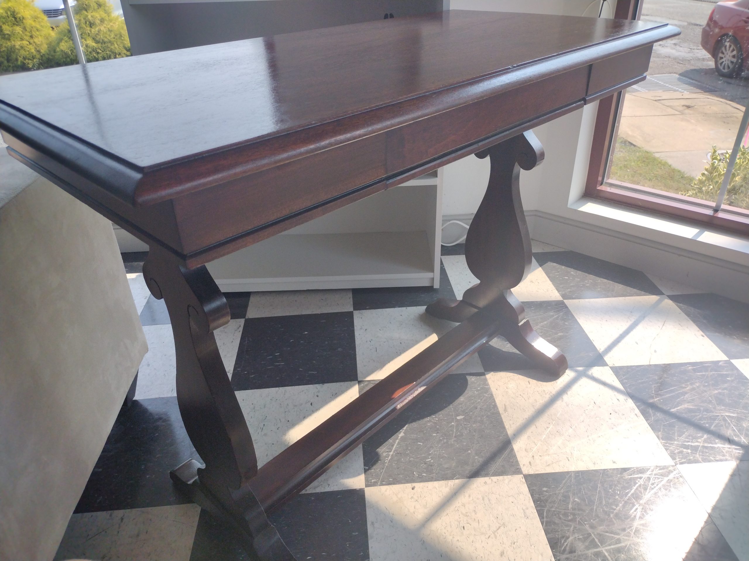 Mahogany Hall Table with Drawer | Roth & Brader Furniture