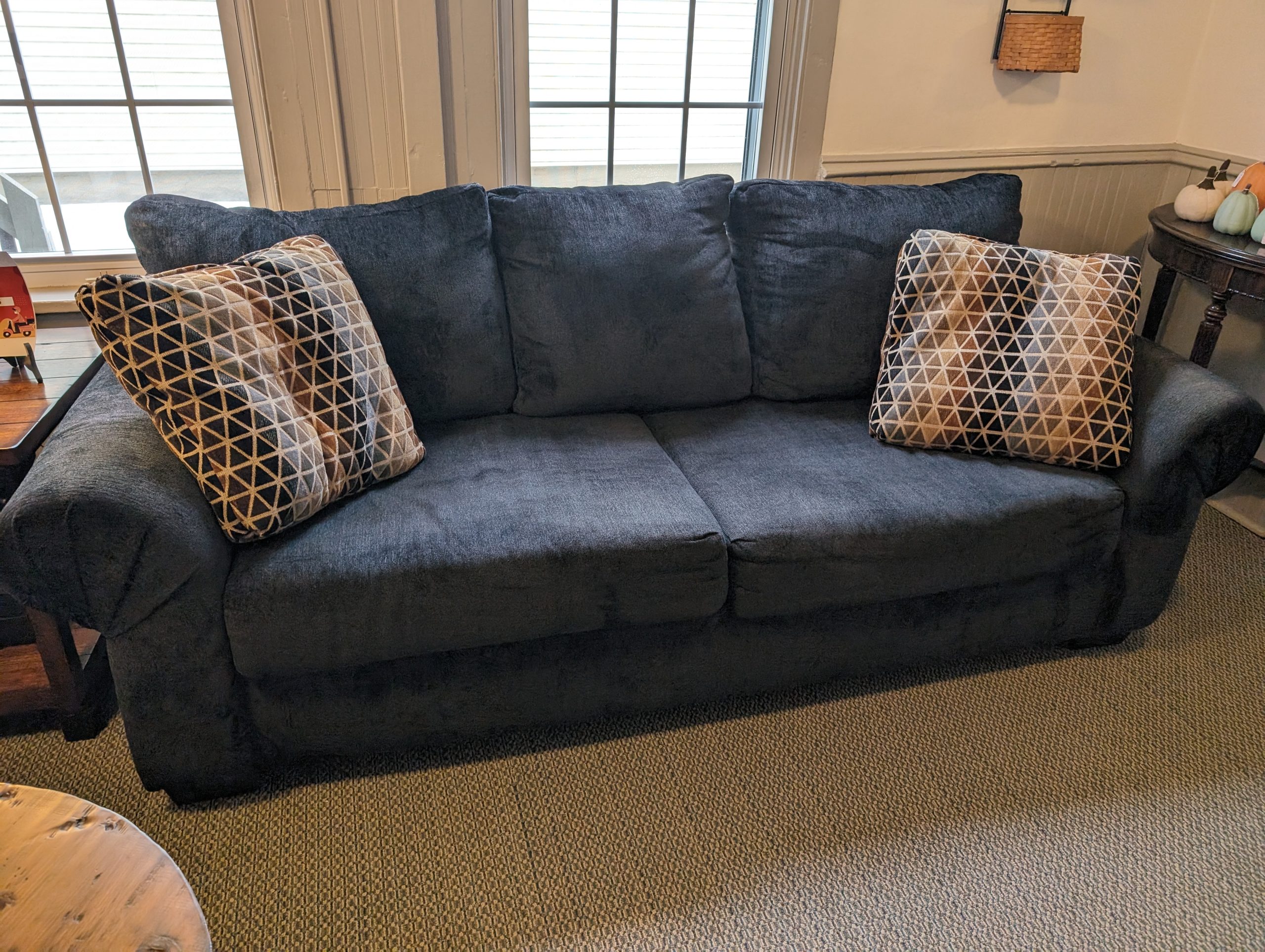 Black Sofa Loveseat Set Roth & Brader Furniture