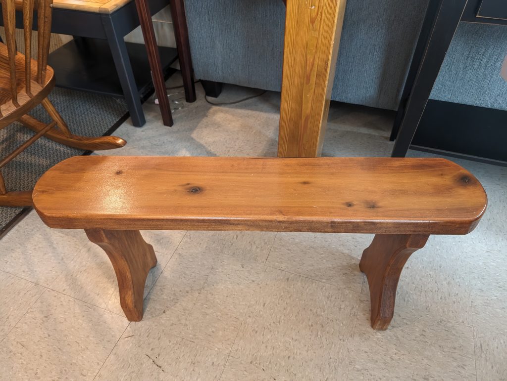 Real Wood Bench | Roth & Brader Furniture