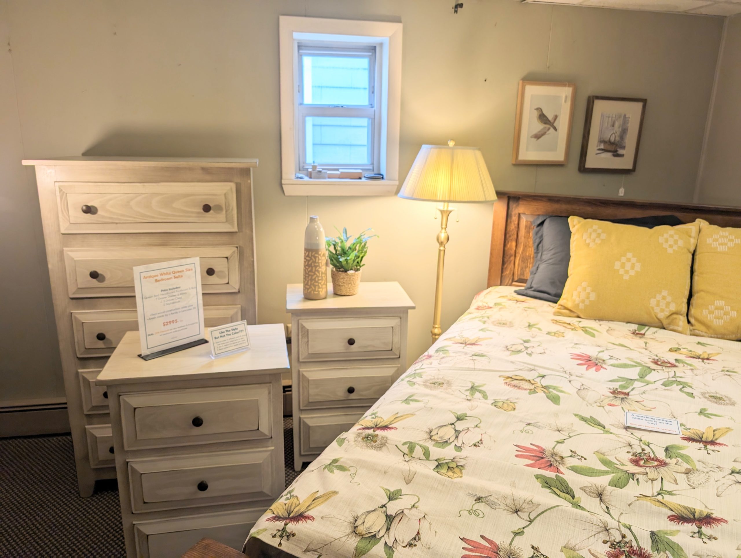 Antique White Queen Bedroom Suite Roth & Brader Furniture