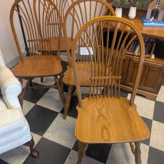 4 Oak Chairs