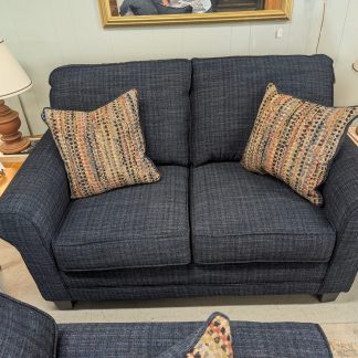 Navy Blue Loveseat