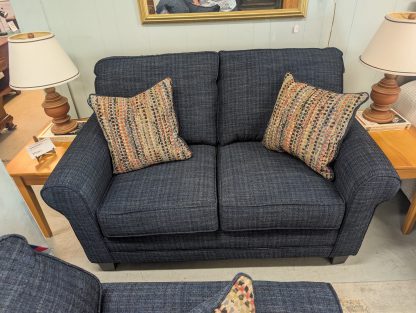 Midnight Blue Sofa & Loveseat Set - Image 3