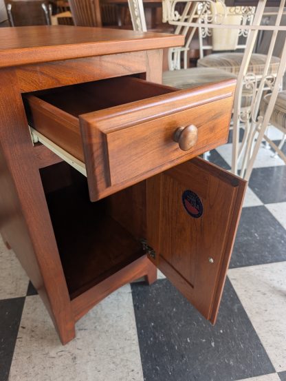 Cherry Lane End Table with Drawer - Image 2