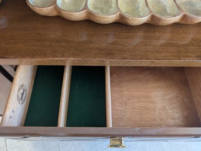 MCM Bassett Walnut Display Cabinet - Image 6