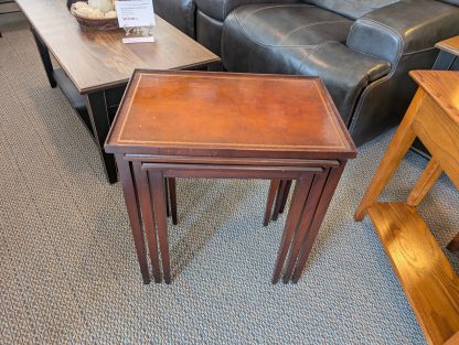 Mahogany Nesting End Table Set - Image 2